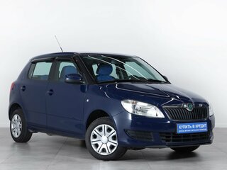 2011 Skoda Fabia II Рестайлинг, синий, 449000 рублей, вид 1