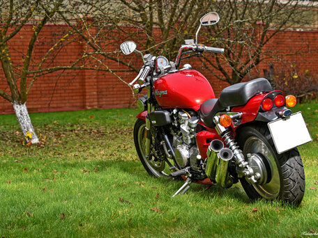 1988 Honda Magna, красный, 430000 рублей, вид 2