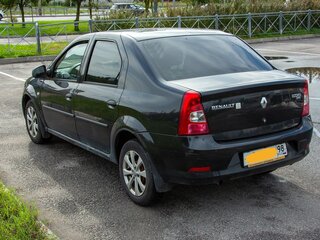 2010 Renault Logan I Рестайлинг, чёрный, 400000 рублей, вид 5