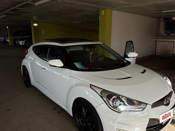 2012 Hyundai Veloster I, белый - вид 2