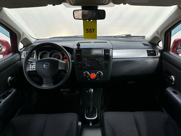 2012 Nissan Tiida I Рестайлинг, красный, 720000 рублей - вид 7
