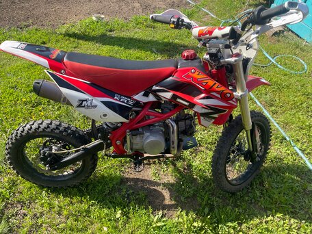 2016 Kayo Basic YX140EM, красный, 75000 рублей, вид 3