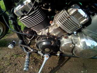 1999 Yamaha XVS400 Drag Star, чёрный, 220666 рублей, вид 5