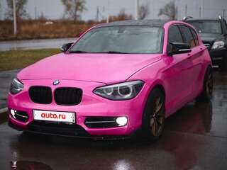 2012 BMW 1 серии 118i II (F20/F21), розовый, 1280000 рублей, вид 3
