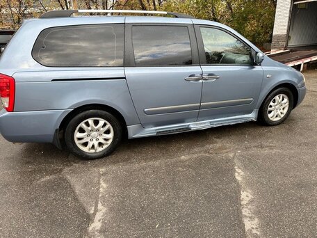 2009 Kia Carnival Grand II, голубой, 1490000 рублей, вид 2