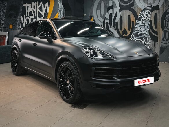 2019 Porsche Cayenne Coupé III, чёрный, 7900000 рублей