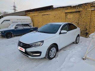 2024 Lada (ВАЗ) Vesta I Рестайлинг (NG), белый, 1400000 рублей, вид 2