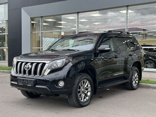 2016 Toyota Land Cruiser Prado 150 Series Рестайлинг 1, чёрный, 3750000 рублей, вид 3