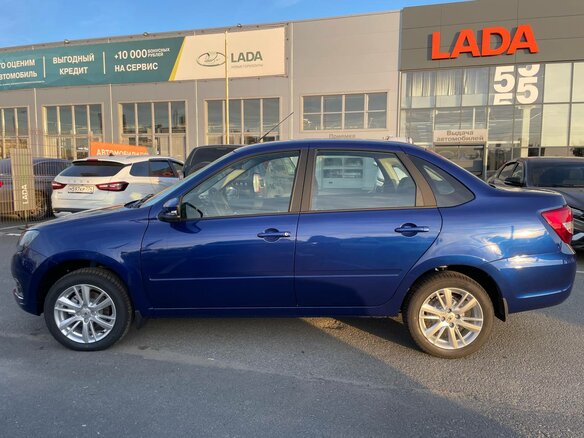 2026 Lada (ВАЗ) Granta I Рестайлинг, синий, 1208000 рублей - вид 12