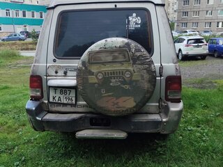 2002 Hyundai Galloper II, серый, 350000 рублей, вид 4
