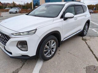 2019 Hyundai Santa Fe IV, белый, 2699000 рублей, вид 3