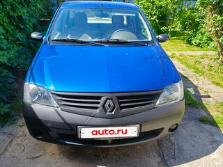 2007 Renault Logan I, синий, 450000 рублей, вид 1