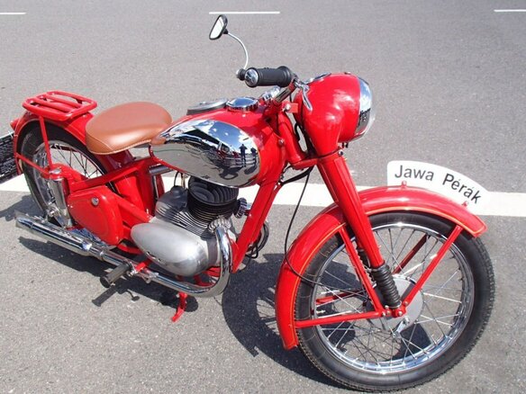 1952 Jawa 250, красный, 2000000 рублей