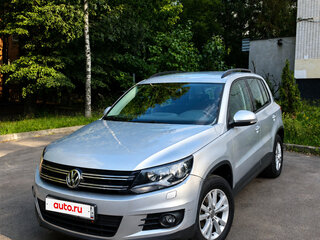 2014 Volkswagen Tiguan I Рестайлинг, серый, 1690000 рублей, вид 1