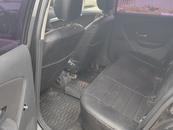 2014 Nissan Almera III (G15), чёрный, 350000 рублей - вид 5