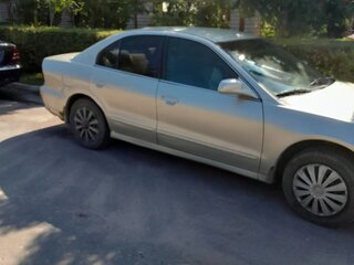 2001 Mitsubishi Galant VIII Рестайлинг, золотистый, 200000 рублей, вид 4