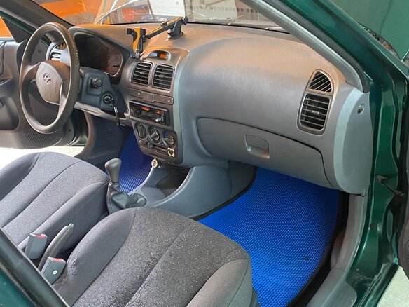 2003 Hyundai Accent II, зелёный, 300000 рублей - вид 30