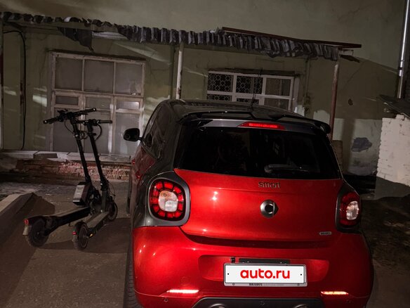 2018 Smart Forfour Brabus II, красный, 1800000 рублей - вид 5