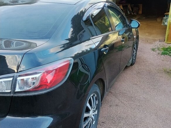 2012 Mazda 3 II (BL) Рестайлинг, чёрный, 900000 рублей - вид 2