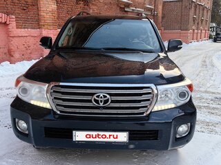 2014 Toyota Land Cruiser 200 Series Рестайлинг 1, чёрный, 4000000 рублей, вид 2