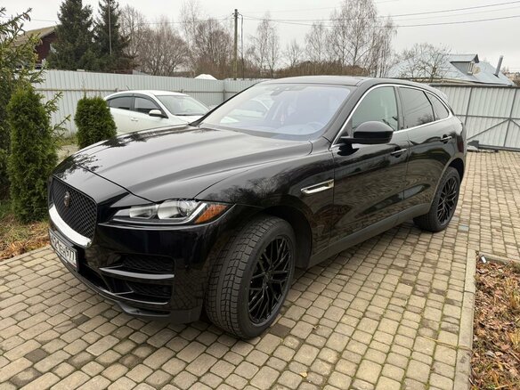 2018 Jaguar F-Pace I, чёрный, 3150000 рублей