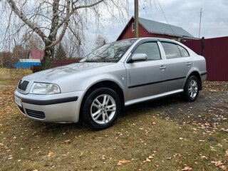 2004 Skoda Octavia I (A4) Рестайлинг, серебристый, 430000 рублей, вид 1