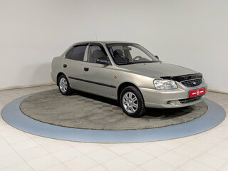 2008 Hyundai Accent ТагАЗ II, бежевый, 449900 рублей, вид 2