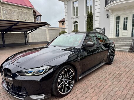 2024 BMW M3 Competition Package VI (G80), чёрный, 11700000 рублей, вид 4