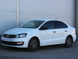 2019 Volkswagen Polo V Рестайлинг, белый, 1155000 рублей, вид 5