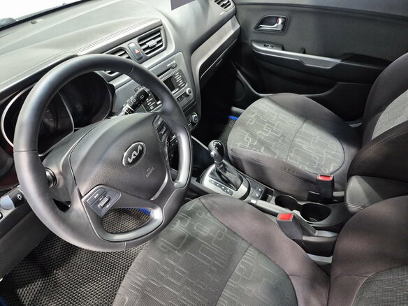 2016 Kia Rio III Рестайлинг, серый - вид 14