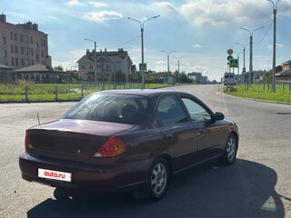 2007 Kia Spectra I Рестайлинг 2, красный, 200000 рублей, вид 5