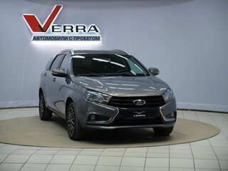 2020 Lada (ВАЗ) Vesta SW I, серый, 990000 рублей, вид 3