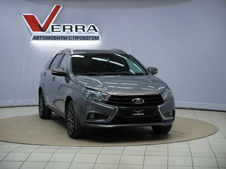 2020 Lada (ВАЗ) Vesta SW I, серый, 900000 рублей, вид 3