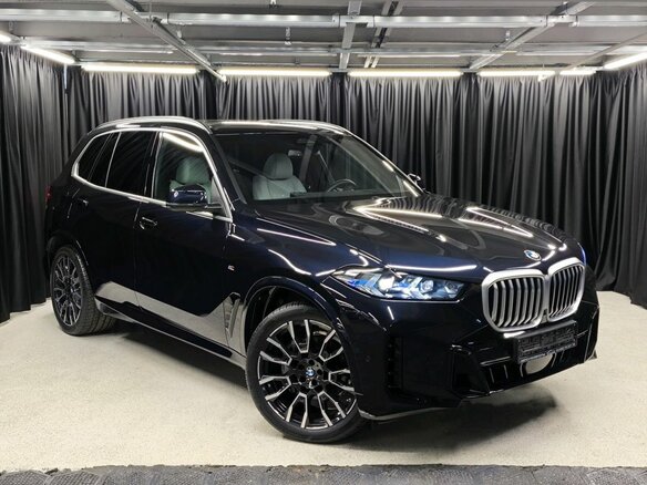 2024 BMW X5 30d IV (G05/G18) Рестайлинг, синий, 11990000 рублей - вид 2