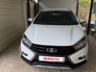 2018 Lada (ВАЗ) Vesta SW Cross I, белый, 1150000 рублей, вид 4