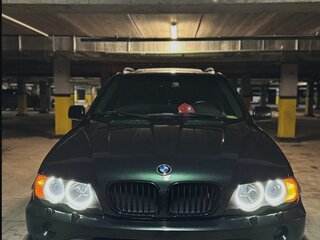 2001 BMW X5 3.0i I (E53), зелёный, 1900000 рублей, вид 5