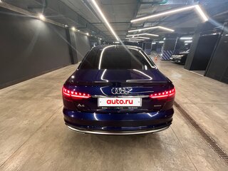 2020 Audi A4 45 TFSI V (B9) Рестайлинг, синий, 3650000 рублей, вид 2