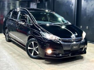 2015 Toyota Wish II Рестайлинг, чёрный, 980001 рублей, вид 1