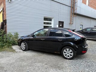2008 Ford Focus II Рестайлинг, чёрный, 365000 рублей, вид 2