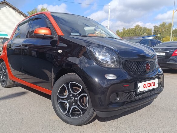 2016 Smart Forfour II, чёрный, 1190000 рублей - вид 1