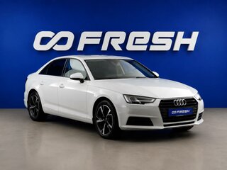 2018 Audi A4 V (B9), белый, 2150000 рублей, вид 1
