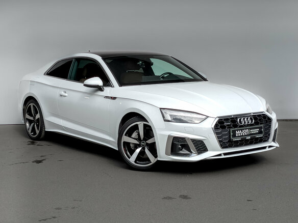 2022 Audi A5 45 TFSI II (F5) Рестайлинг, белый - вид 2