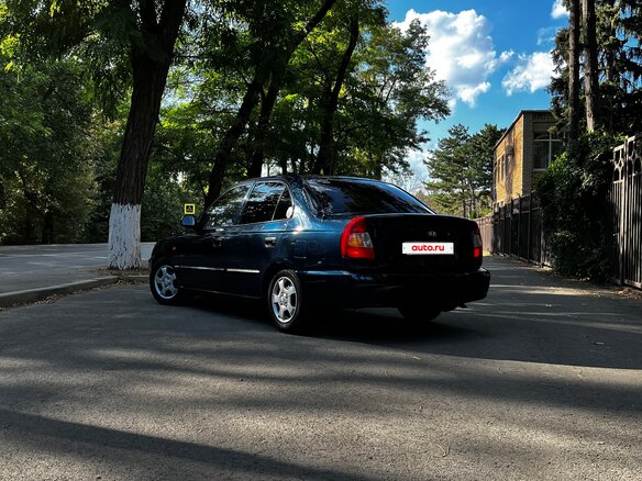 2008 Hyundai Accent ТагАЗ II, синий, 510000 рублей - вид 14