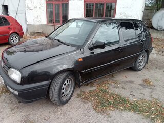 1994 Volkswagen Golf III, чёрный, 215000 рублей, вид 4