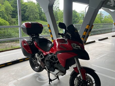 2014 Ducati Multistrada 1200, красный, 799000 рублей, вид 2