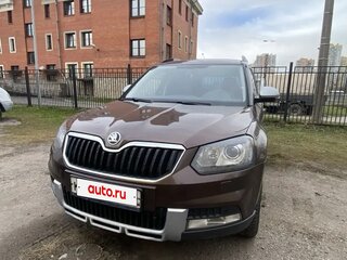 2015 Skoda Yeti I Рестайлинг, коричневый, 1720000 рублей, вид 3