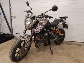 2015 KTM 200 Duke, белый, 218000 рублей, вид 1