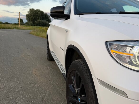 2014 BMW X6 30d I (E71) Рестайлинг, белый, 2400000 рублей - вид 13