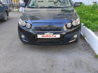 2014 Chevrolet Aveo II, чёрный, 600000 рублей, вид 1