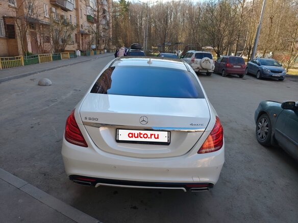 2014 Mercedes-Benz S-Класс 500 Long VI (W222, C217), белый, 3200000 рублей - вид 5